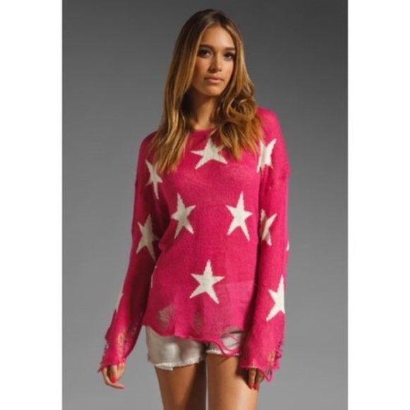 Wildfox Couture Seeing Starts Lennon Sweater Sz XS - Picture 6 of 6